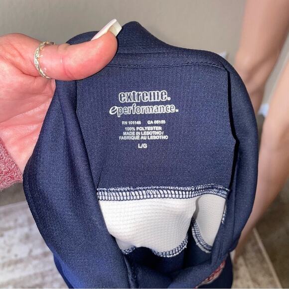 CSU Pueblo Extreme Performance blue/white lightweight CSUP Timberwolves SZ L - Picture 3 of 4